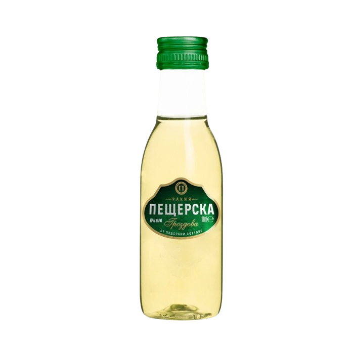 Ракия Пещерска Гроздова - 0,100 л.