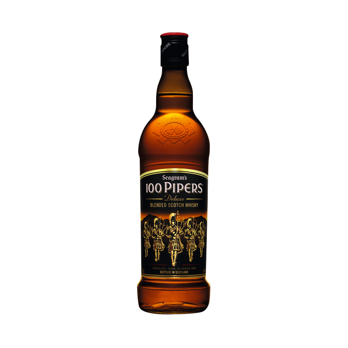 Уиски 100 Pipers / 100 Гайди - 1,000 л.