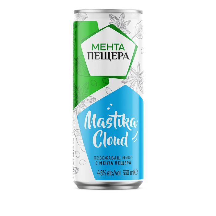 Мента Пещера и Мастика Пещера Освежаващ Микс КЕН - 0,330 л.