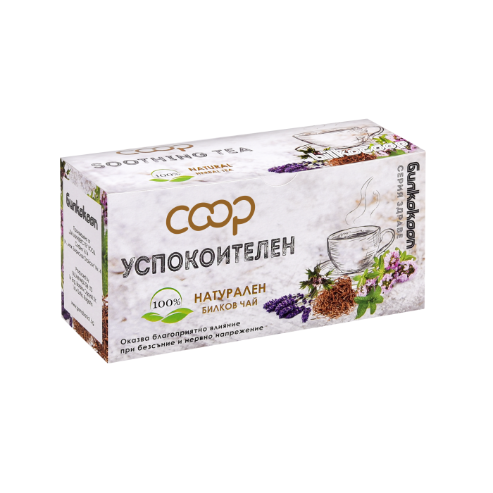 Билков Чай COOP - Успокоителен - 20 бр./кутия