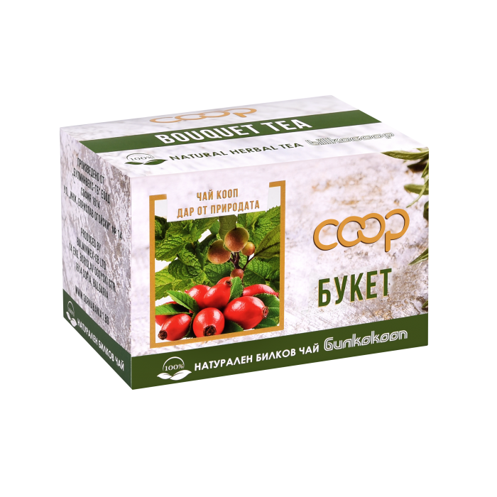 Билков Чай COOP - Букет - 12 бр./кутия