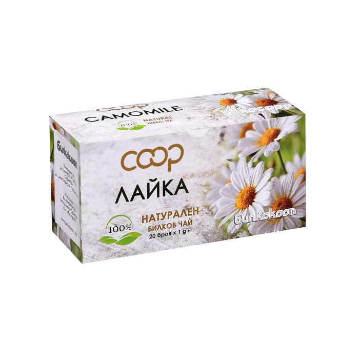 Билков Чай COOP - Лайка - 20 бр./кутия
