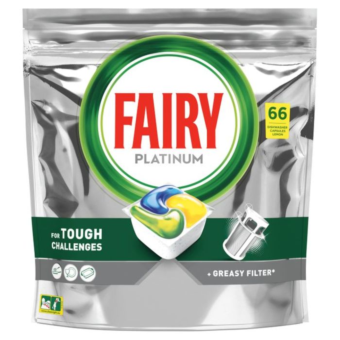 Fairy / Феъри Platinum Таблетки за Съдомиялна - 66 бр.