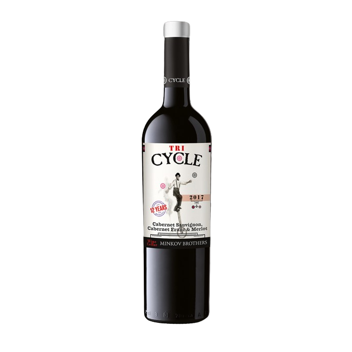 Вино Cycle / Сайкъл Каберне Совиньон и Каберне Фран - 0,750 л.