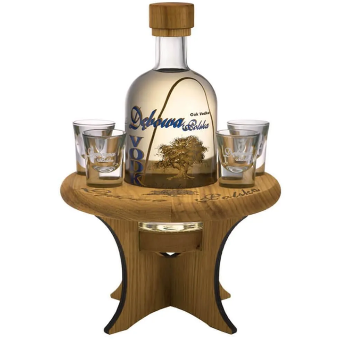 Водка Debowa / Дебова с Маса + 4 чаши - 0,700 л.