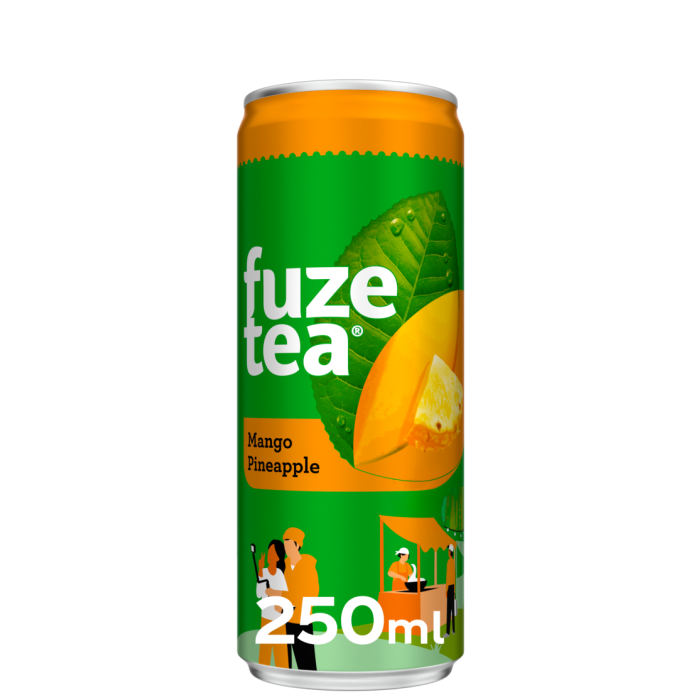 Fuze Tea / Фюз Тий Манго и Ананас КЕН - 0,250 л. 