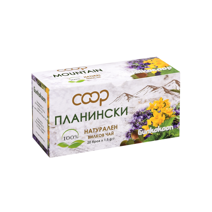 Билков Чай COOP - Планински - 20 бр./кутия