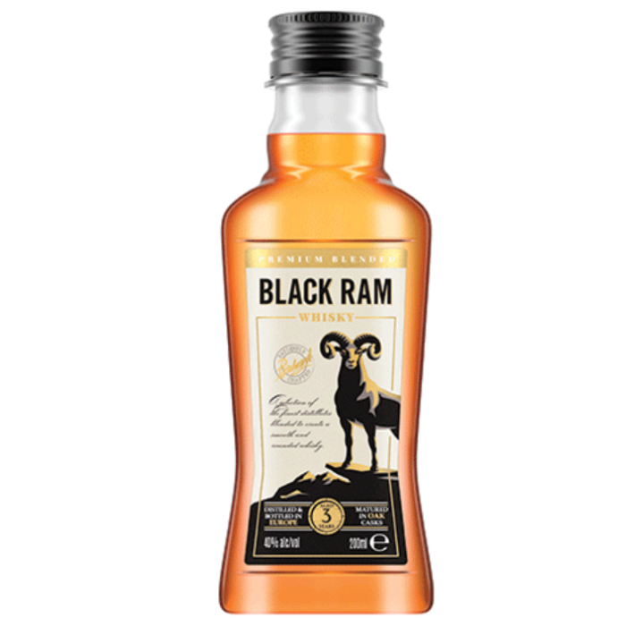 Whiskey Black Ram / Уиски Блек Рам - 0,200 л.