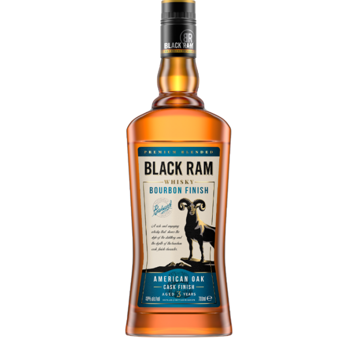 Whiskey Black Ram Bourbon Cask Finish / Уиски Блек Рам Бърбън - 0,700 л.