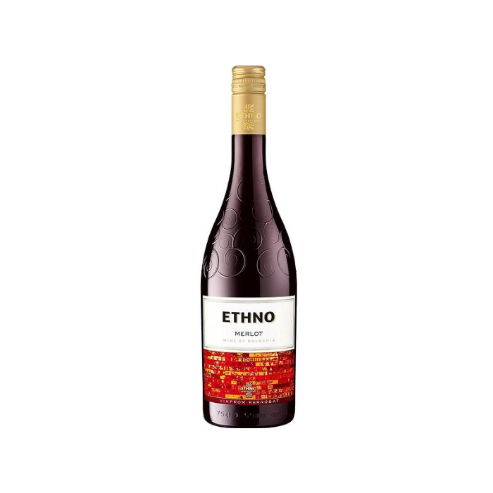 Вино Ethno / Етно Мерло - 0,750 л.