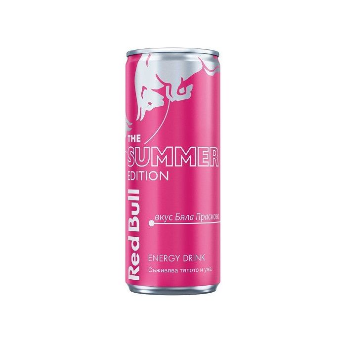 Red Bull / Ред Бул Бяла Праскова - 0,250 л. 