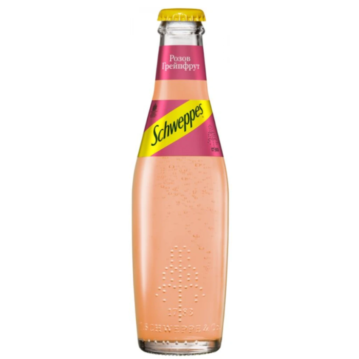 Schweppes / Швепс Розов Грейпфрут - 0,250 л.