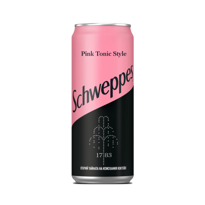 Schweppes / Швепс Розов Тоник КЕН - 0,330 л.