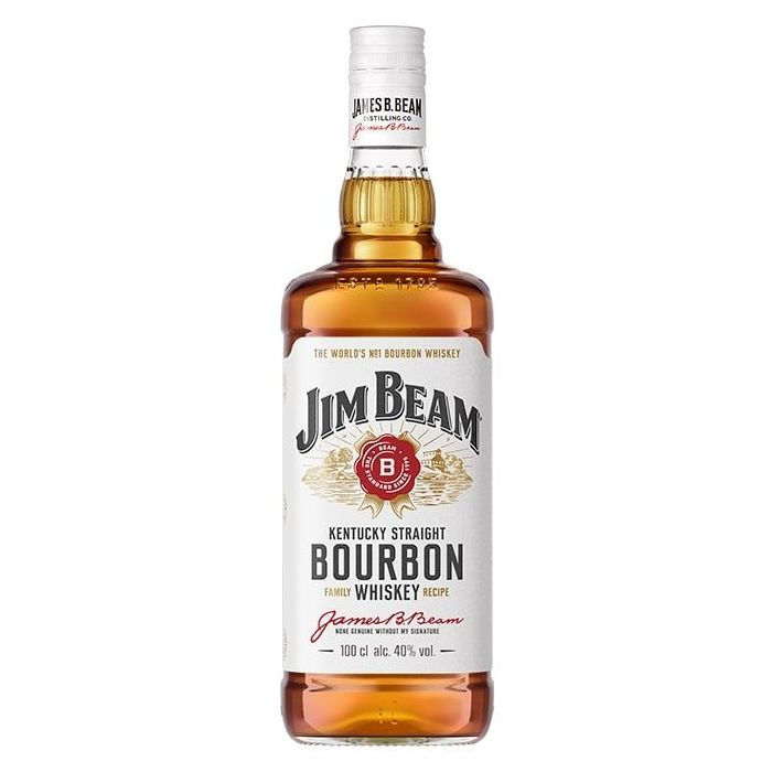 Уиски Jim Beam / Джим Бийм - 1,000 л.