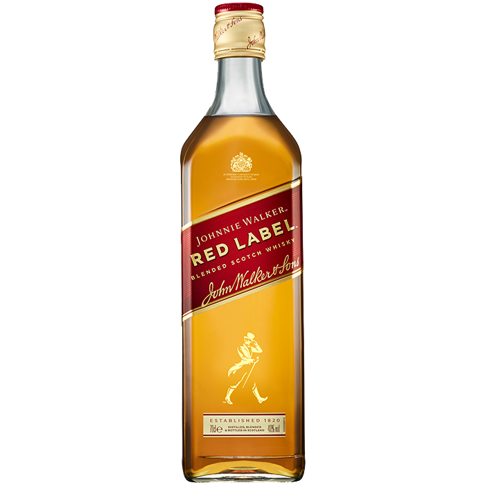 Уиски Johnie Walker / Джони Уокър Red Label - 1,000 л.