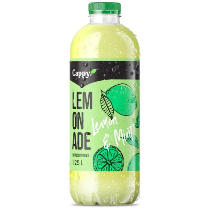 Cappy / Капи Лимонада с Лимон и Мента - 1,250 л.