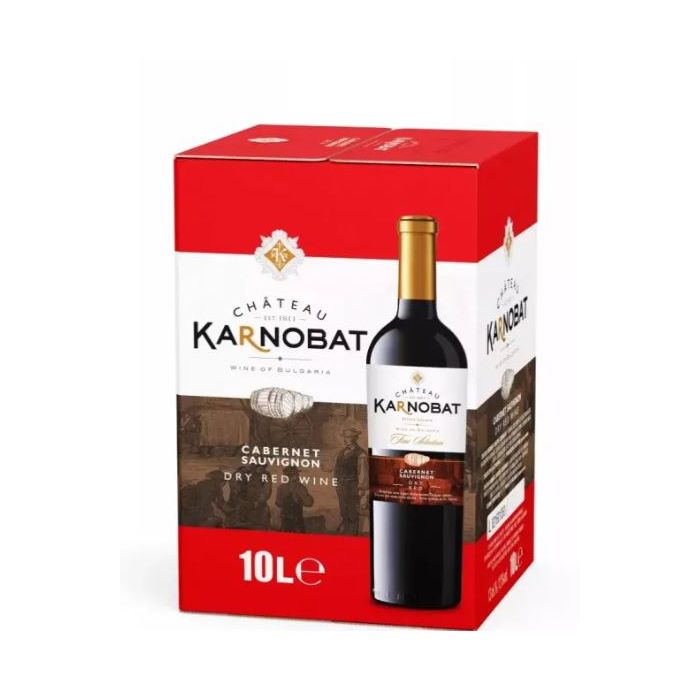 Вино Шато Карнобат Каберне Совиньон - 10,000 л.