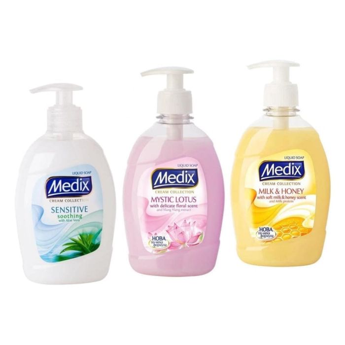 Medix / Медикс течен сапун с помпа - 0,400 л.