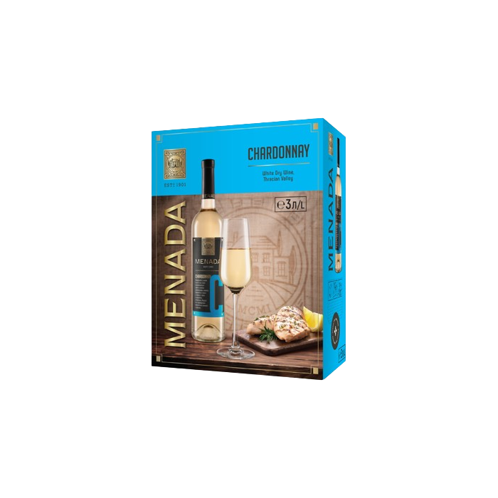 Вино Menada / Менада Шардоне - 3,000 л.