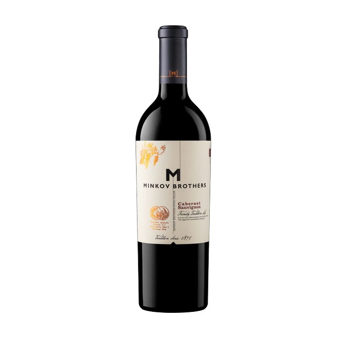 Вино Minkov Brothers / Братя Минкови Бяло Каберне Совиньон - 0,750 л.