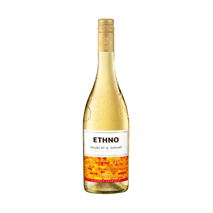 Вино Ethno / Етно Мускат и Димят - 0,750 л.