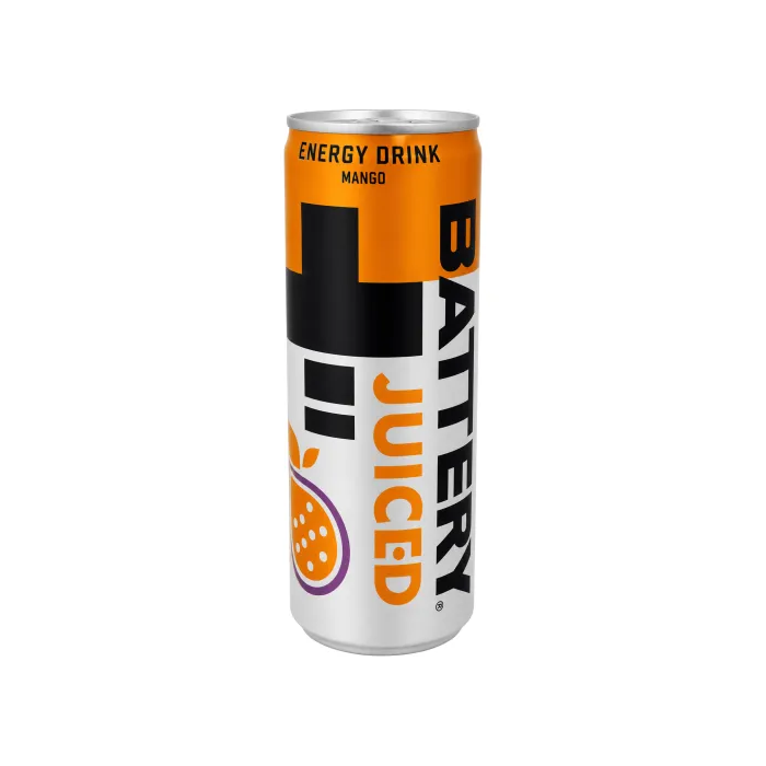 Battery / Батери Енергийна напитка с вкус на Манго - 0,250 л.