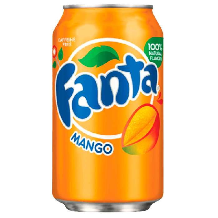 Fanta / Фанта Манго Без Захар КЕН - 0,330 л.