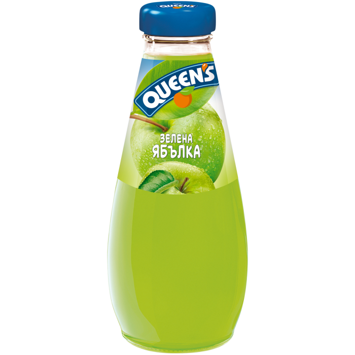 Queens / Куинс Зелена Ябълка - 0,250 л.