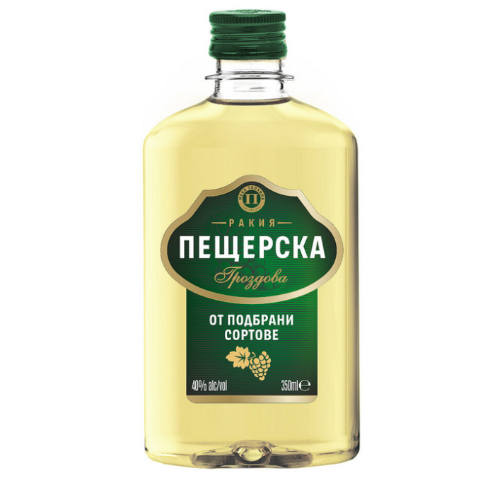 Ракия Пещерска Гроздова - 0,350 л.