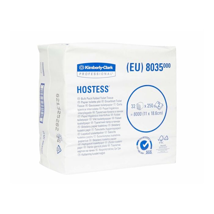 Тоалетна Хартия на Пачки Kimberly Clark 