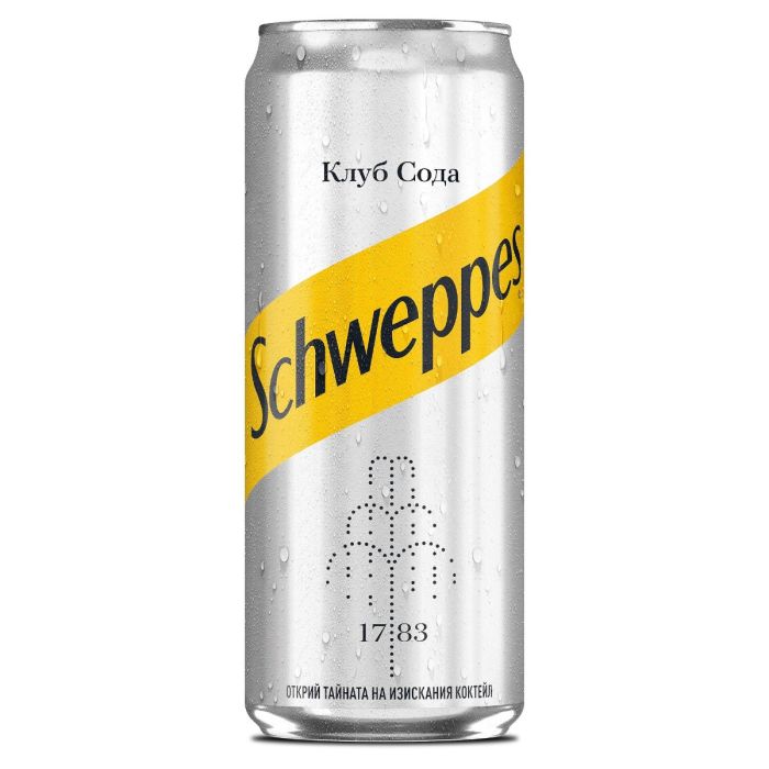 Schweppes / Швепс Клуб Сода КЕН - 0,330 л.