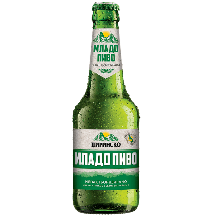 Пиринско Младо Пиво - 0,330 л.