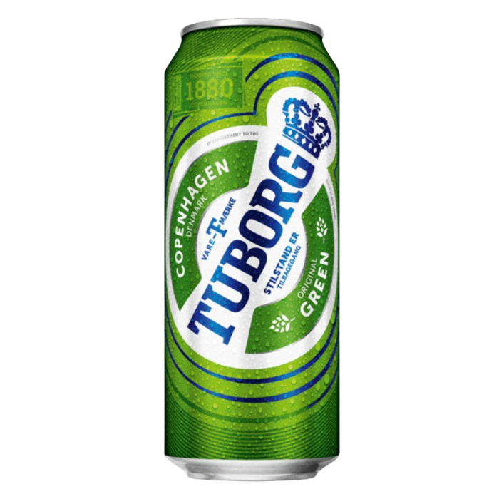 Бира Tuborg / Туборг КЕН - 0,500 л.