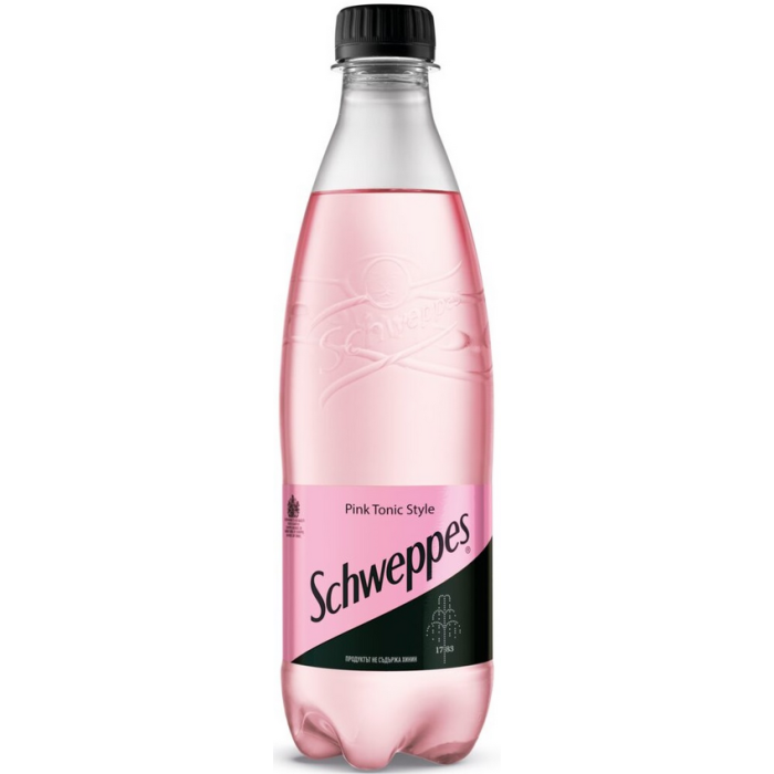 Schweppes / Швепс Розов Тоник - 0,500 л.
