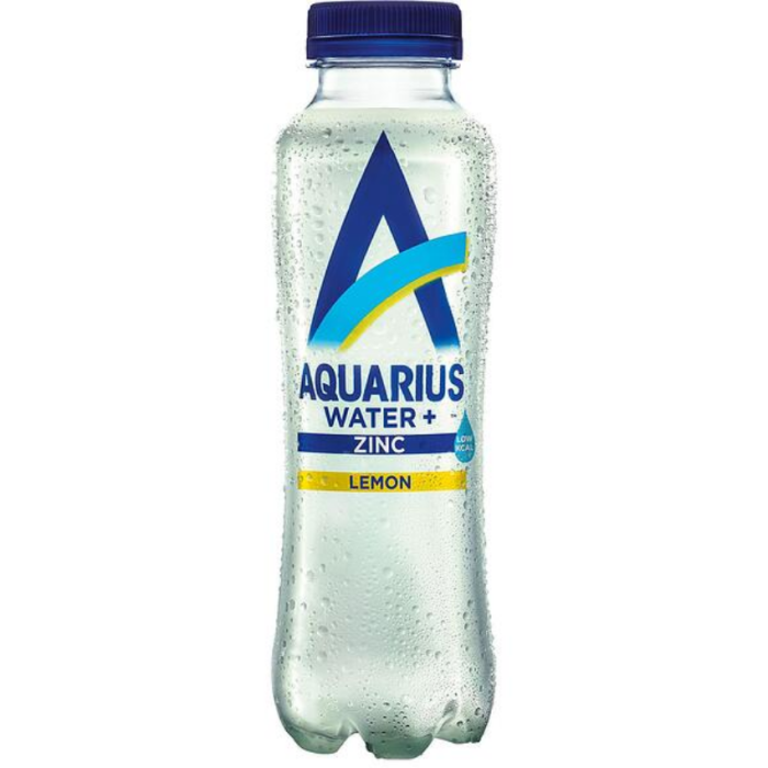 Вода Aquarius / Аквариус Цинк и Лимон - 0,400 л.