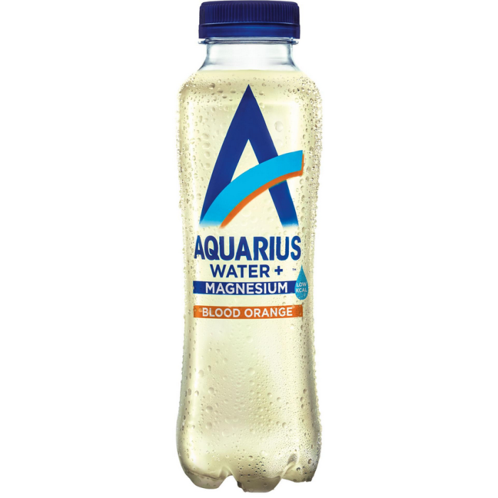 Вода Aquarius / Аквариус Червен Портокал - 0,400 л.