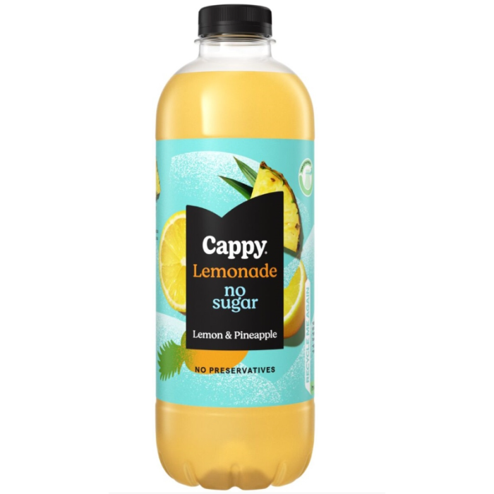 Cappy / Капи Лимонада с Ананас и Лимон Без Захар - 1,250 л.