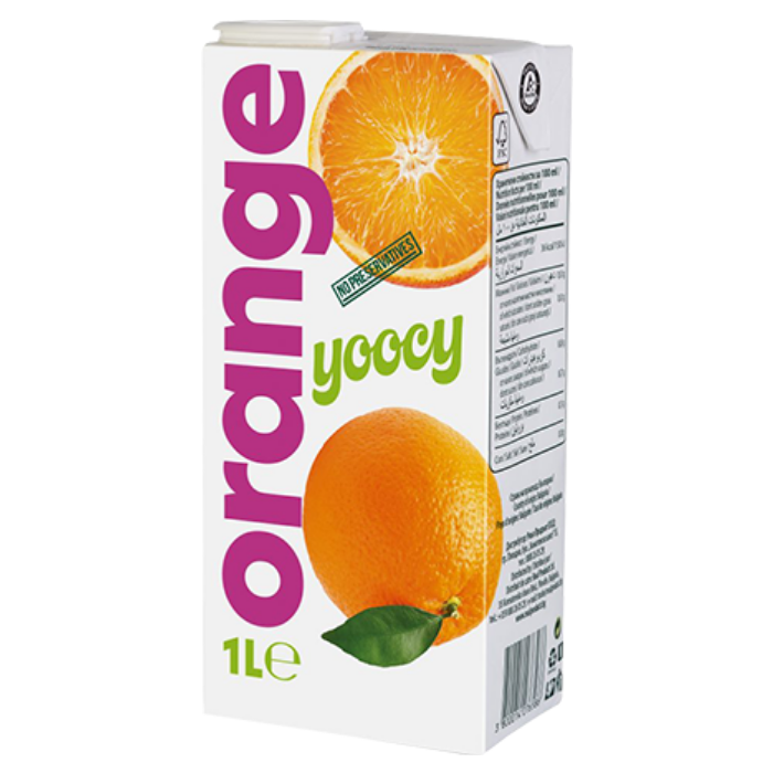 Yoccy / Йоси Плодова Напитка от Портокал - 1,000 л.