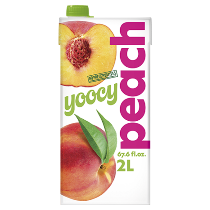 Yoccy / Йоси Плодова Напитка от Праскова - 2,000 л.