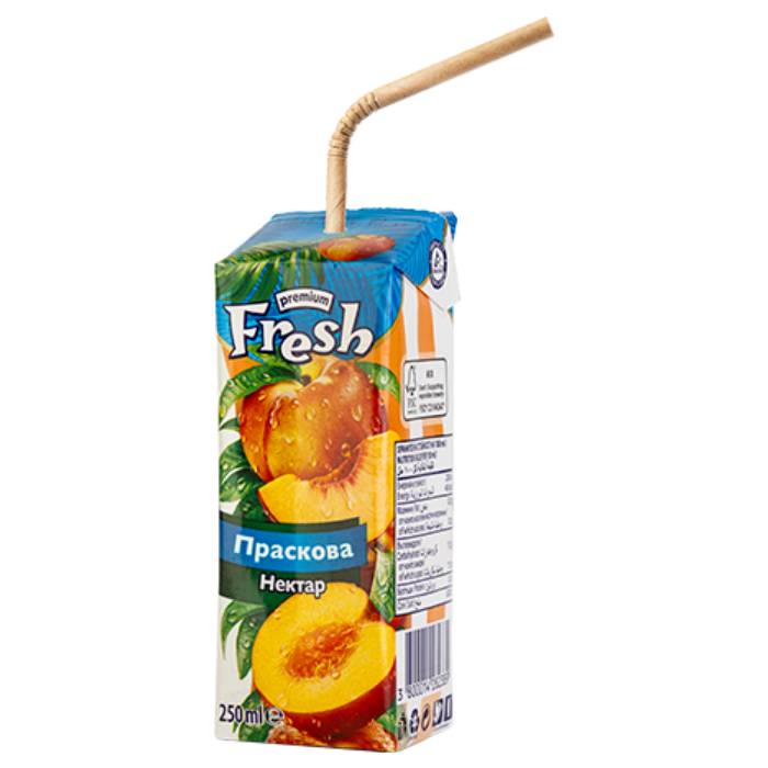 Fresh / Фреш Нектар от Праскова - 0,250 л.