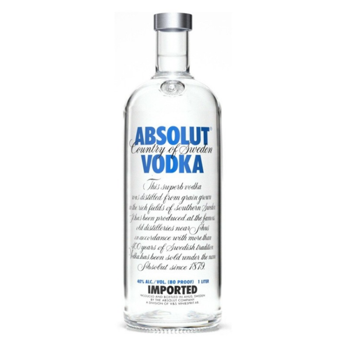 Водка Absolut / Абсолют - 1,000 л.