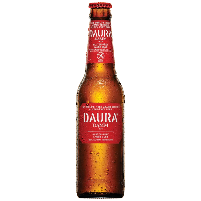 Бира Estrella Damm Daura / Естрела Дам Даура - Без Глутен - 0,330 л.