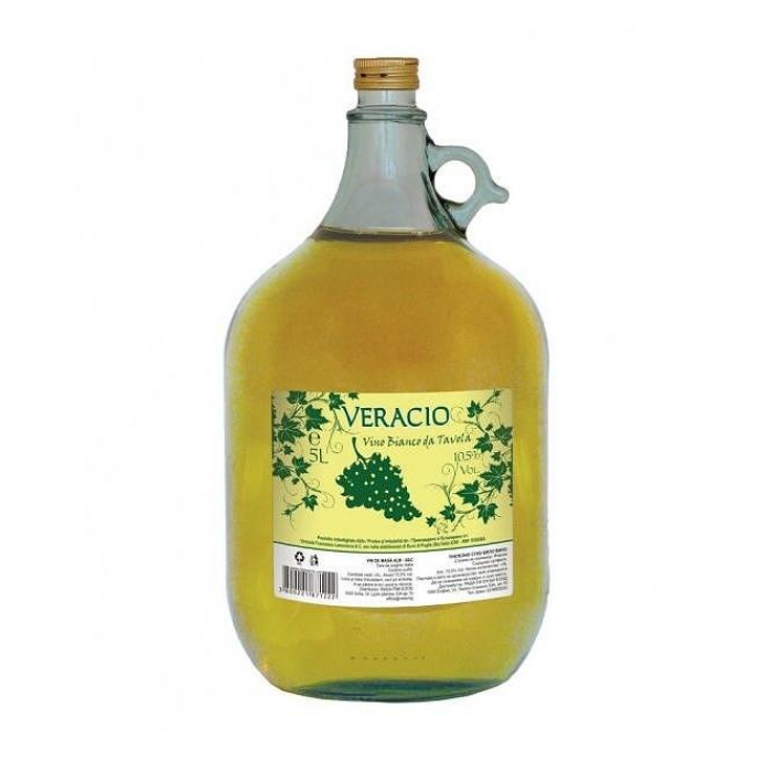Бяло Вино Veracio / Верачио - 5,000 л.