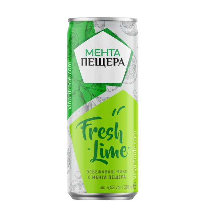 Мента Пещера Fresh Lime / Фреш Лайм КЕН - 0,330 л.