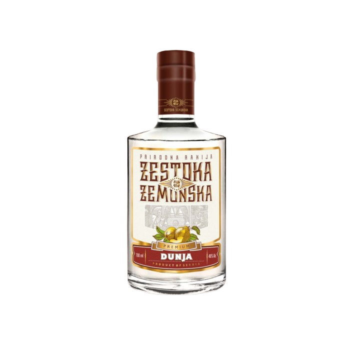 Ракия Zestoka Zemunska / Жестока Земунска Дюлева - 0,700 л.