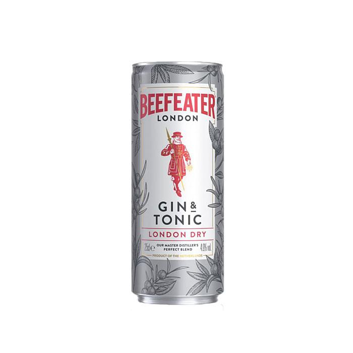 Джин Beefeater / Бифитър с Тоник КЕН - 0,250 л.