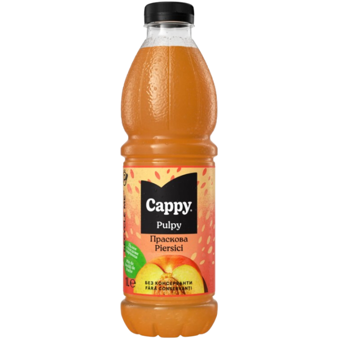 Cappy / Капи Пълпи Праскова - 1,000 л.