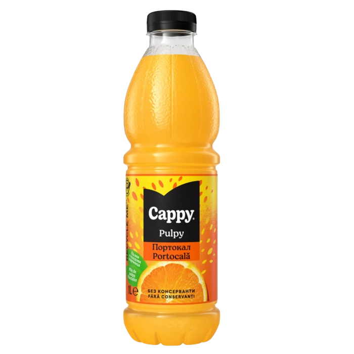 Cappy / Капи Пълпи Портокал - 1,000 л.