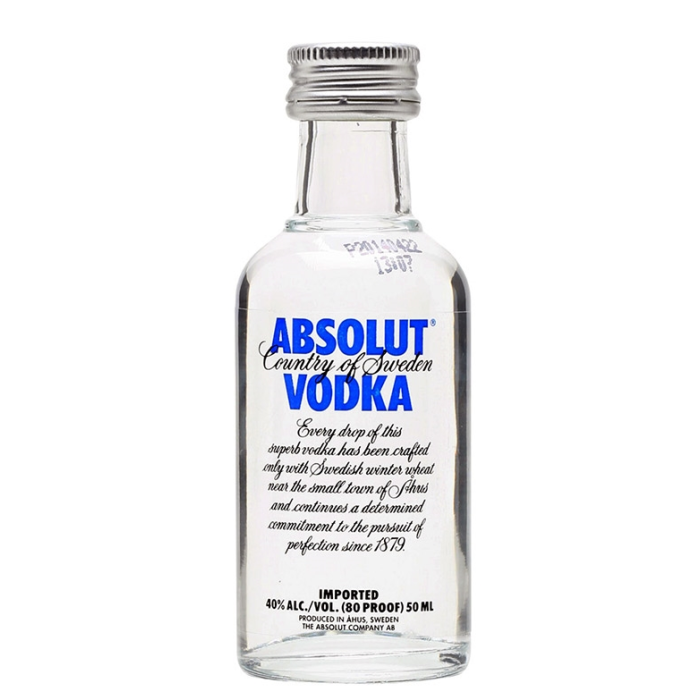 Водка Absolut / Абсолют Мини - 0,050 л.