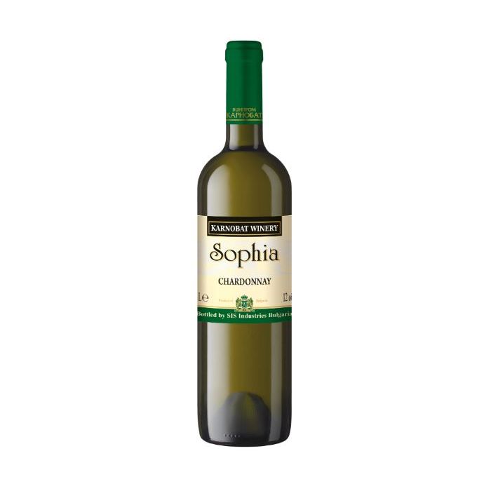 Вино София Карнобат Шардоне - 1,500 л.